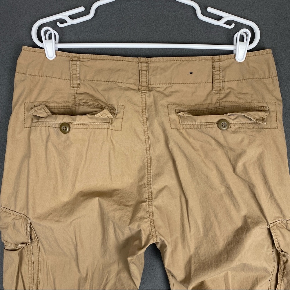 VTG Polo Jeans Ralph Lauren Cargo Pants Men's 36x31 Tan Khaki Military Utility‎ - Picture 5 of 7